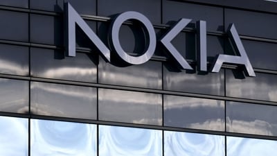 A photo taken on October 19, 2023 shows the headquarters of Finnish telecom company Nokia in Espoo, Finland. (Photo by Jussi Nukari / Lehtikuva / AFP) / Finland OUT (AFP) A photo taken on October 19, 2023 shows the headquarters of Finnish telecom company Nokia in Espoo, Finland. (Photo by Jussi Nukari / Lehtikuva / AFP) / Finland OUT (AFP)