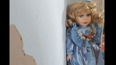 Snapshot of the demonic doll that is up for sale. (Ebay) Snapshot of the demonic doll that is up for sale. (Ebay)