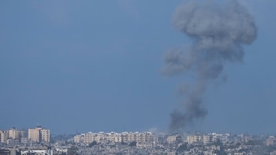 A Palestine-affiliated news organisation Jerusalem News Network reported that the attack was levelled in Gaza's Sheikh Radwan neighbourhood. (AP) A Palestine-affiliated news organisation Jerusalem News Network reported that the attack was levelled in Gaza's Sheikh Radwan neighbourhood. (AP)