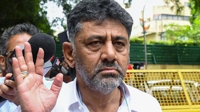 Karnatak deputy chief minister DK Shivakumar (File Photo) Karnatak deputy chief minister DK Shivakumar (File Photo)