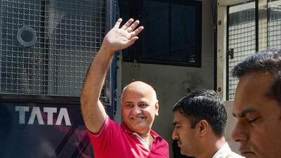 Manish Sisodia was arrested on February 26. (PTI) Manish Sisodia was arrested on February 26. (PTI)