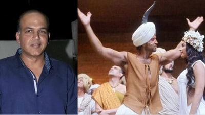 Ashutosh Gowariker (L); Hrithik Roshan and Pooja Hegde in a still from Mohenjo Daro. Ashutosh Gowariker (L); Hrithik Roshan and Pooja Hegde in a still from Mohenjo Daro.