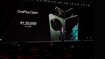 OnePlus Open foldable smartphone launched. (OnePlus) OnePlus Open foldable smartphone launched. (OnePlus)