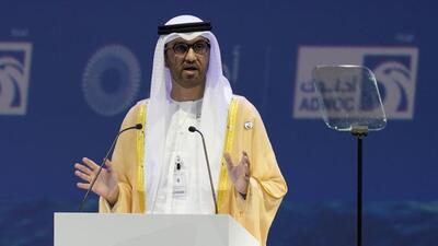 Sultan Al-Jaber, the COP 28 President. (AP) Sultan Al-Jaber, the COP 28 President. (AP)