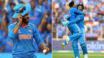 Ravindra Jadeja, Kuldeep Yadav and KL Rahul's fielding was a treat to the sore eyes. (Getty Images)