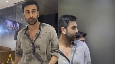 Ranbir Kapoor at T-Series office in Mumbai. (Varinder Chawla) (Varinder Chawla) Ranbir Kapoor at T-Series office in Mumbai. (Varinder Chawla) (Varinder Chawla)