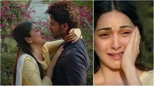 Kiara Advani's character was slapped by her boyfriend (Shahid Kapoor) in Kabir Singh. Kiara Advani's character was slapped by her boyfriend (Shahid Kapoor) in Kabir Singh.