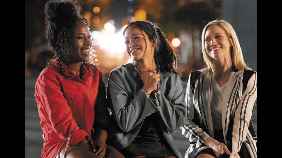 In Something Great (2019) Jenny goes on a trip with her friends Erin and Blair, before moving cities for her job. Trips together are a great way to sustain adult friendships.