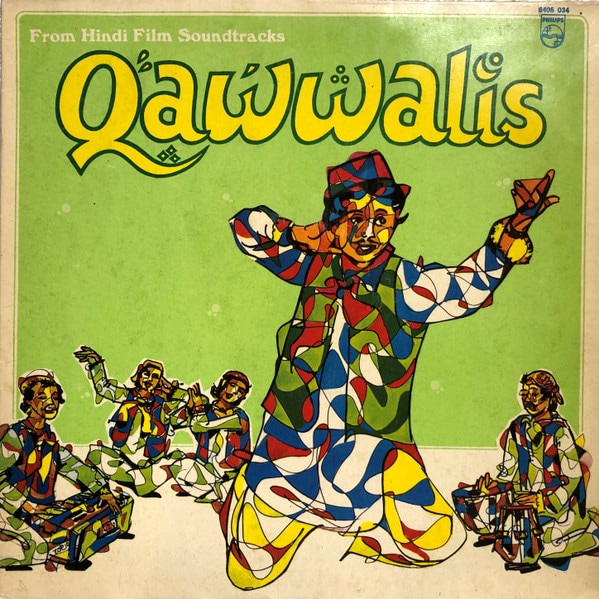 Album cover for an LP record. (Courtesy cineqawwali.in.) Album cover for an LP record. (Courtesy cineqawwali.in.)