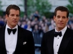 FILE PHOTO: Entrepeneurs Tyler and Cameron Winklevoss arrive at the Metropolitan Museum of Art Costume Institute Gala (Met Gala) in the Manhattan borough of New York, May 2, 2016. REUTERS/Lucas Jackson/File Photo