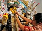 On Ashtami Tithi, people pray to Goddess Mahagauri, celebrate Kanya Puja or Kumari Puja, and perform the legendary Sandhi Puja. On Ashtami Tithi, people pray to Goddess Mahagauri, celebrate Kanya Puja or Kumari Puja, and perform the legendary Sandhi Puja.