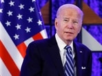 FILE PHOTO: U.S. President Joe Biden attended a meeting with Israeli Prime Minister Benjamin Netanyahu (not pictured), as he visits Israel amid the ongoing conflict between Israel and Hamas, in Tel Aviv, Israel, October 18, 2023. REUTERS/Evelyn Hockstein/File Photo