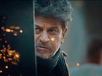 Ghost box office collection: Shivarajkumar in a still from the film. Ghost box office collection: Shivarajkumar in a still from the film.