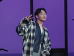 BTS' Jungkook in music video, Too Much. BTS' Jungkook in music video, Too Much.