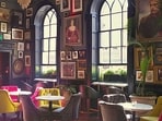 The man resorted to various dramatic acts in nearly every restaurant he targeted. The man resorted to various dramatic acts in nearly every restaurant he targeted.