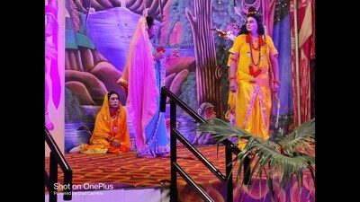 As per the director Rajan Sharma, who also plays the role of Lord Ram. (HT Photo) As per the director Rajan Sharma, who also plays the role of Lord Ram. (HT Photo)