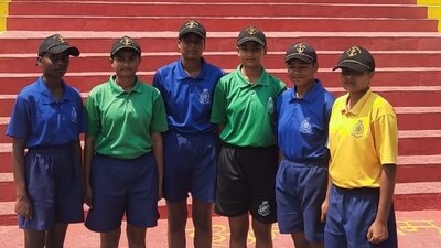 Some of the women Agniveers who graduated from INS Chilka, the Navy’s training facility in Odisha, and joined service in March 2023. (Rahul Singh/HT Photo) Some of the women Agniveers who graduated from INS Chilka, the Navy’s training facility in Odisha, and joined service in March 2023. (Rahul Singh/HT Photo)