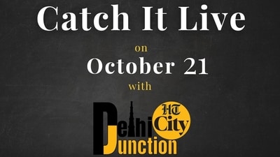 Catch It Live on October 21 Catch It Live on October 21