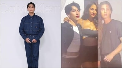 BTS' Jungkook, Disha Patani, Thai star Bright Vachirawit at Calvin Klein's Tokyo event. (Instagram) BTS' Jungkook, Disha Patani, Thai star Bright Vachirawit at Calvin Klein's Tokyo event. (Instagram)
