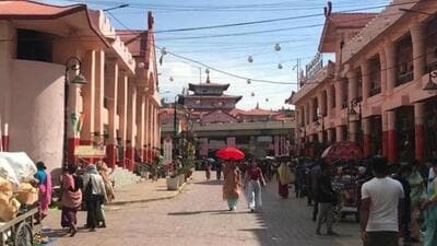 Main market premises in Imphal (HT Photo) Main market premises in Imphal (HT Photo)