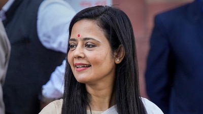 TMC MP Mahua Moitra during the Winter Session of Parliament in New Delhi. (PTI) TMC MP Mahua Moitra during the Winter Session of Parliament in New Delhi. (PTI)