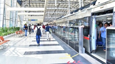 Further, PM Modi will also officially dedicate two sections of the east-west corridor of the Bengaluru Metro to the nation. (HT Photo/Sakib Ali)