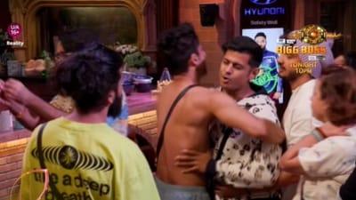 Neil Bhatt got angry inside Bigg Boss 17 house. Neil Bhatt got angry inside Bigg Boss 17 house.