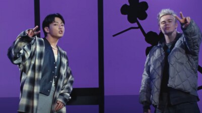 BTS' Jungkook in music video, Too Much. BTS' Jungkook in music video, Too Much.
