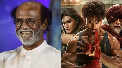 Rajinikanth penned a note for Tiger Shroff and his film Ganapath. Rajinikanth penned a note for Tiger Shroff and his film Ganapath.