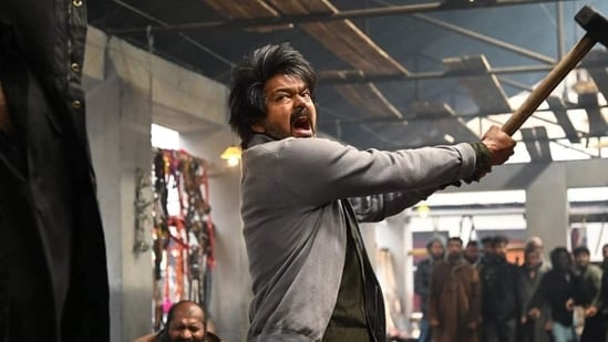 Vijay plays Leo Das in Lokesh Kanagaraj's new film Leo.