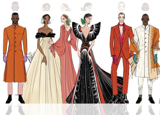 Bibhu Mohapatra, who started out as a stage costumer, designed the clothes for the Washington National Opera in 2021. (Bibhu Mohapatra) Bibhu Mohapatra, who started out as a stage costumer, designed the clothes for the Washington National Opera in 2021. (Bibhu Mohapatra)
