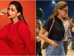 Deepika Padukone stuns in a sizzling red dress for night out with Shah Rukh Khan and his family and a comfy airport look. Deepika Padukone stuns in a sizzling red dress for night out with Shah Rukh Khan and his family and a comfy airport look.