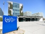 An exterior view of the International Criminal Court in the Hague, Netherlands.
