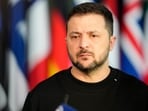 Russia-Ukraine War: Ukraine's President Volodymyr Zelenskyy addresses a media conference.