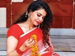 Smriti Kalra celebated Durga puja in Delhi this year