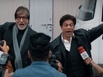 Amitabh Bachchan and Shah Rukh Khan in the new masala ad Amitabh Bachchan and Shah Rukh Khan in the new masala ad