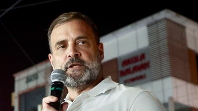 Congress leader Rahul Gandhi. (AICC ) Congress leader Rahul Gandhi. (AICC )