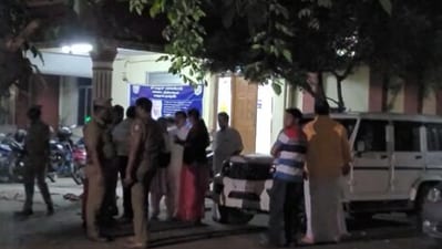 Tamil Nadu BJP leader Amar Prasad Reddy produced before the Magistrate Court. (ANI)