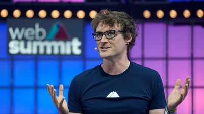 Paddy Cosgrave, CEO and founder of Web Summit (AP) Paddy Cosgrave, CEO and founder of Web Summit (AP)