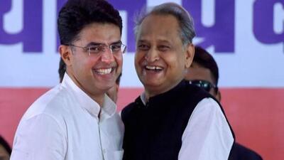 Rajasthan chief minister Ashok Gehlot and his former deputy Sachin Pilot (PTI Photo) Rajasthan chief minister Ashok Gehlot and his former deputy Sachin Pilot (PTI Photo)