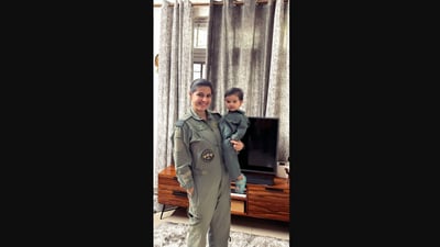 The IAF officer's post on 'fauji kids' has won people's hearts. (LinkedIn/@Niharika Handa) The IAF officer's post on 'fauji kids' has won people's hearts. (LinkedIn/@Niharika Handa)