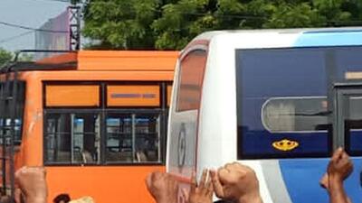 Transport minister Laljit Singh Bhullar said as per the guidelines, bus permits could only be extended once from the reaching destination, but private bus operators had extended these permits multiple times. (HT File)