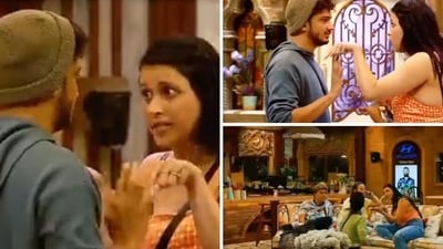 Bigg Boss 17: Mannara Chopra shouted at Soniya Bansal in the show. Bigg Boss 17: Mannara Chopra shouted at Soniya Bansal in the show.