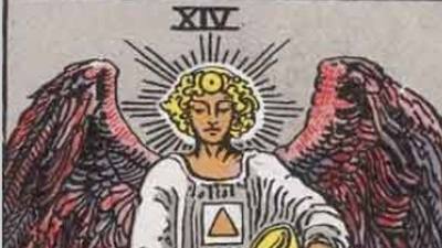Temperance tarot card. (Pixabay) Temperance tarot card. (Pixabay)