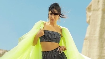 Katrina Kaif in a still from Leke Prabhu Ka Naam
