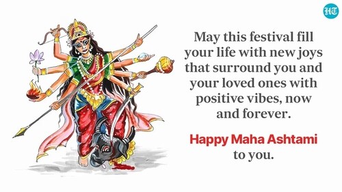 Devotees worship Maa Mahagauri on this day. (HT Photo) Devotees worship Maa Mahagauri on this day. (HT Photo)