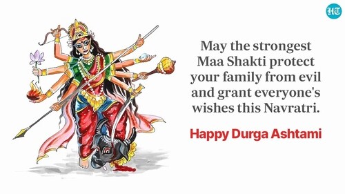 Hindus also worship young girls and perform Kanya or Kumari Puja as they are considered the incarnations of Maa Shakti. (HT Photo) Hindus also worship young girls and perform Kanya or Kumari Puja as they are considered the incarnations of Maa Shakti. (HT Photo)