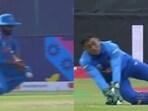 Ravindra Jadeja's dropped sitter reminded fans of MS Dhoni's costly error. Ravindra Jadeja's dropped sitter reminded fans of MS Dhoni's costly error.