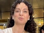 Kangana Ranaut distributed sweets at airport on becoming an aunt. Kangana Ranaut distributed sweets at airport on becoming an aunt.