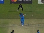 Virat Kohli smashes a brilliant six against Trent Boult